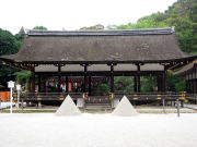 日本_京都_上賀茂神社細殿和立砂